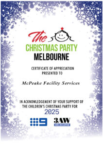 The Christmas Party Melbourne sponsor artwork